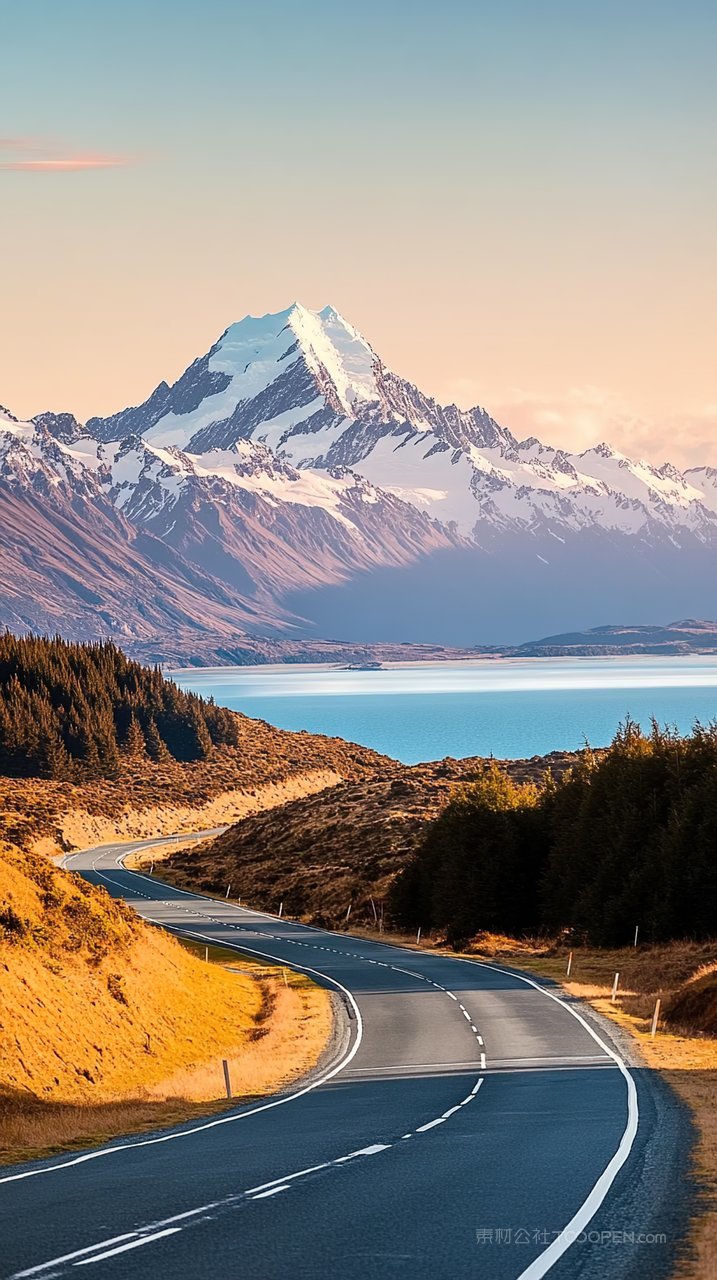 山峰群山意境天空风景唯美景观