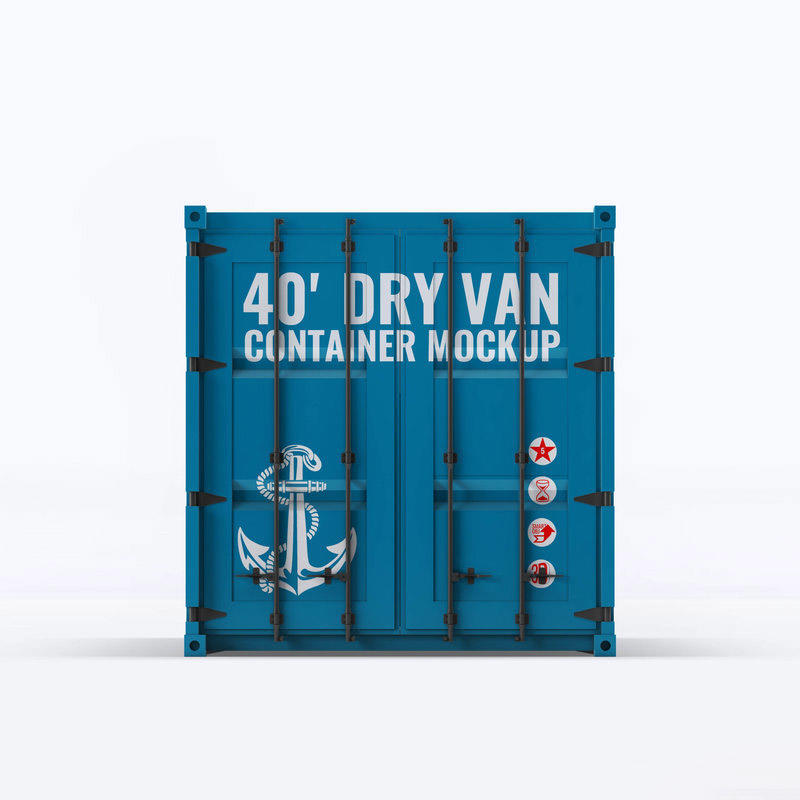 货柜装箱外观图案样机