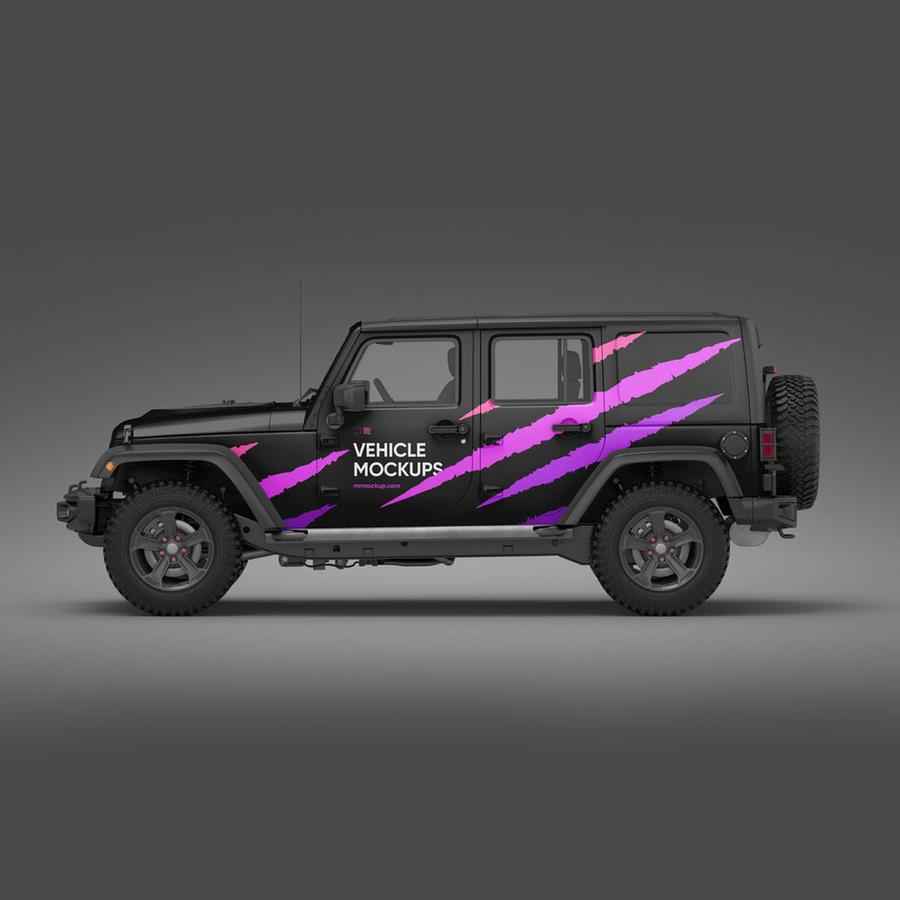 企业vi应用交通工具小轿车样机 (2)