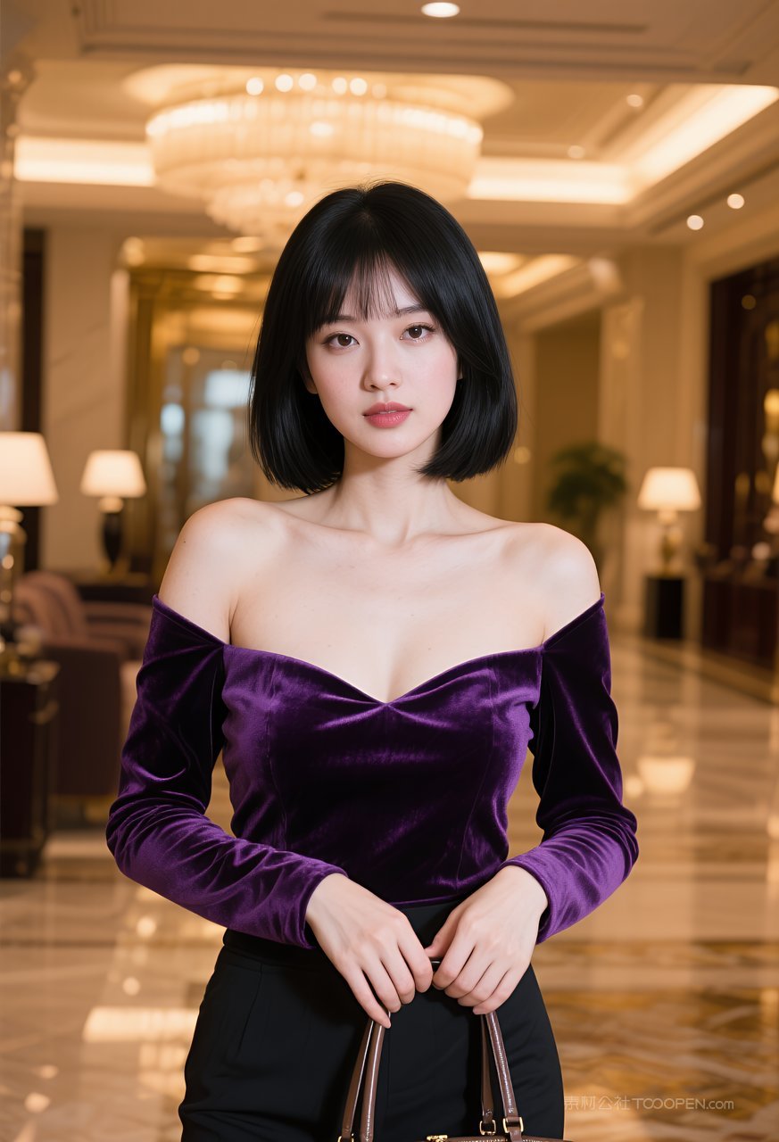 气质少女时尚迷人写真女性美女动人