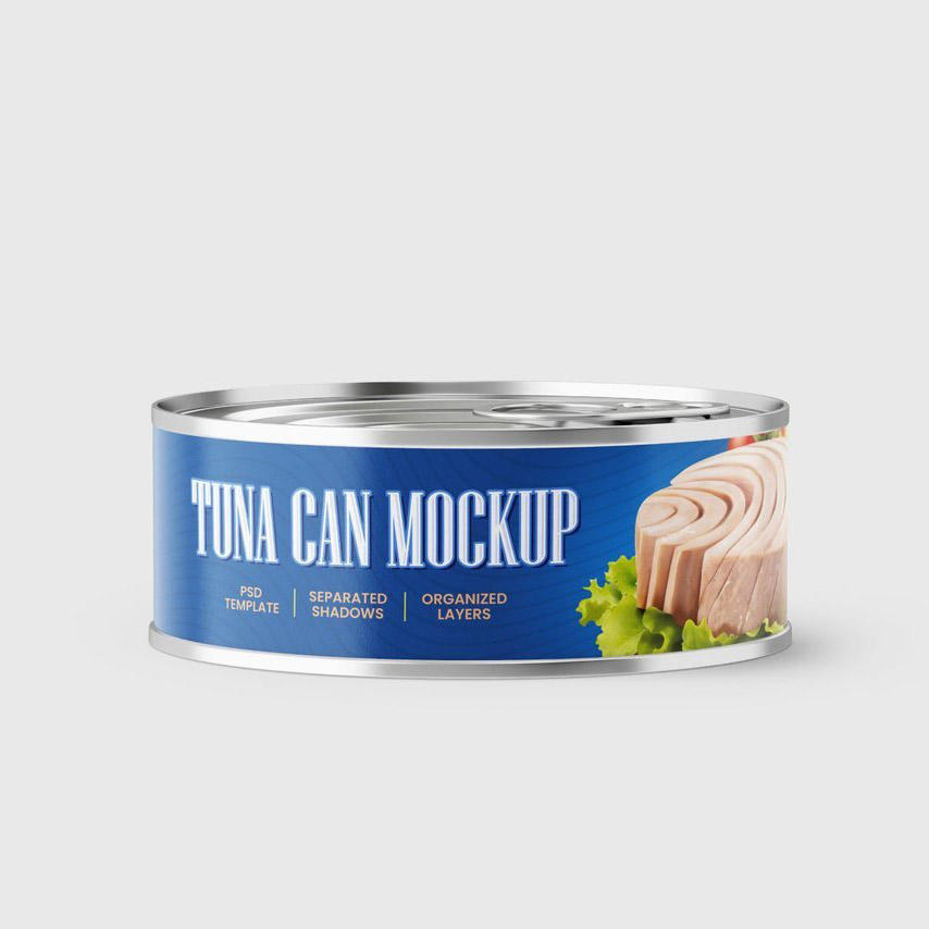 罐头金属锡罐样机