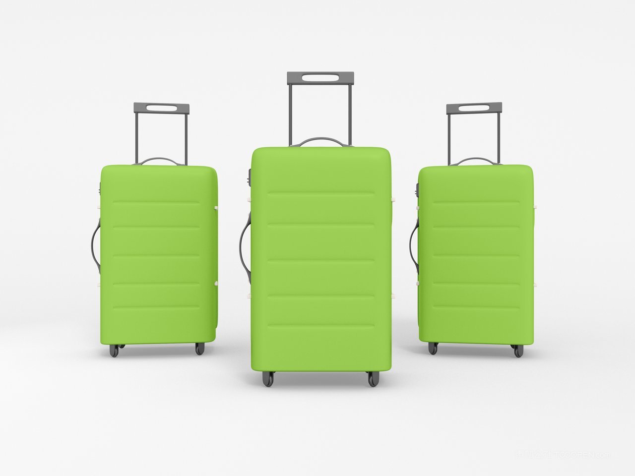旅行手提箱样机