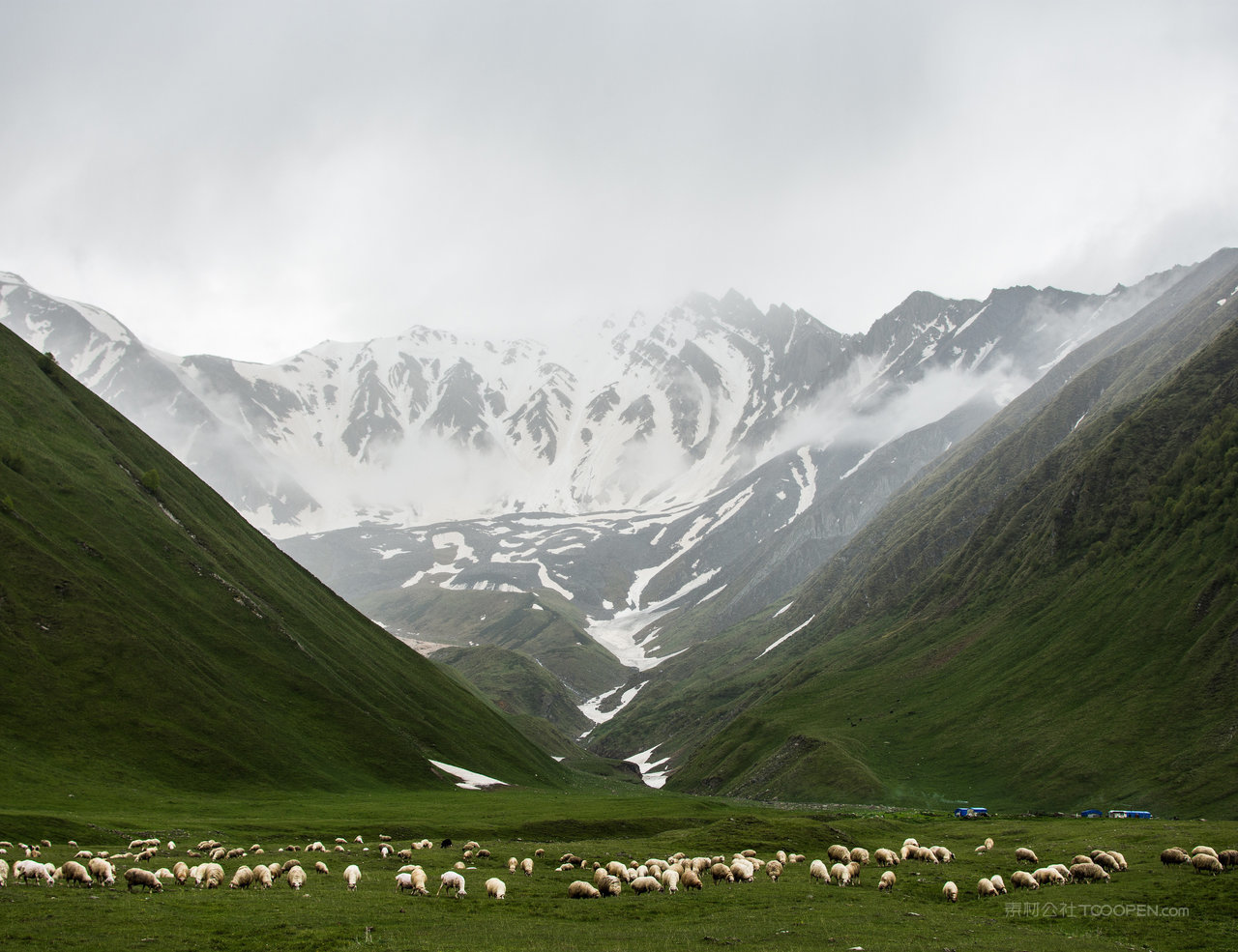 雪山大山美景图片