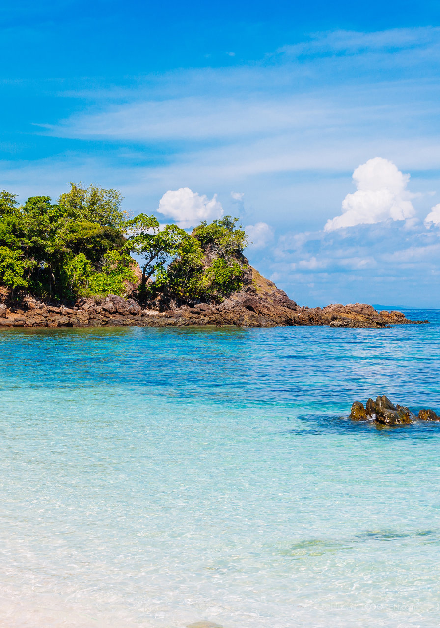 海岛海边海景风景画图片
