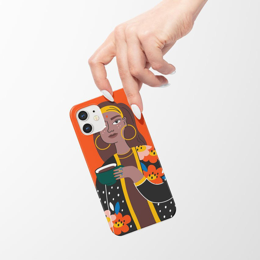 手拿iphone手机作品集展示iphone12 样机 (25)