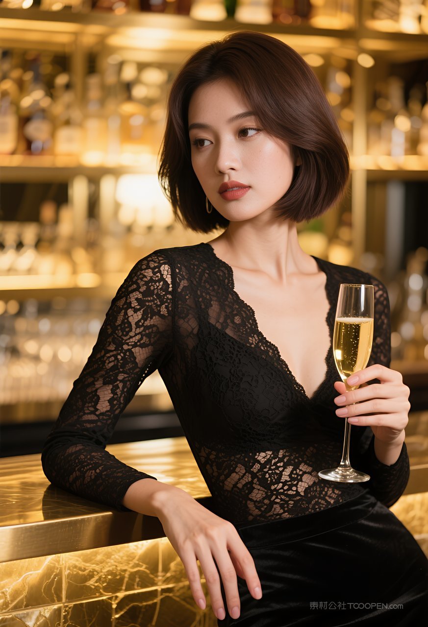 写真迷人女性动人气质美女时尚