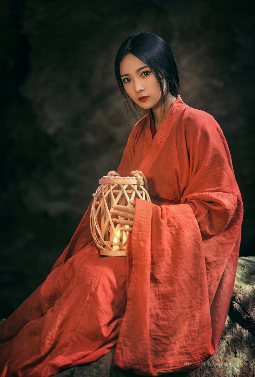 4K唯美意境红色古装美女壁纸图片大全