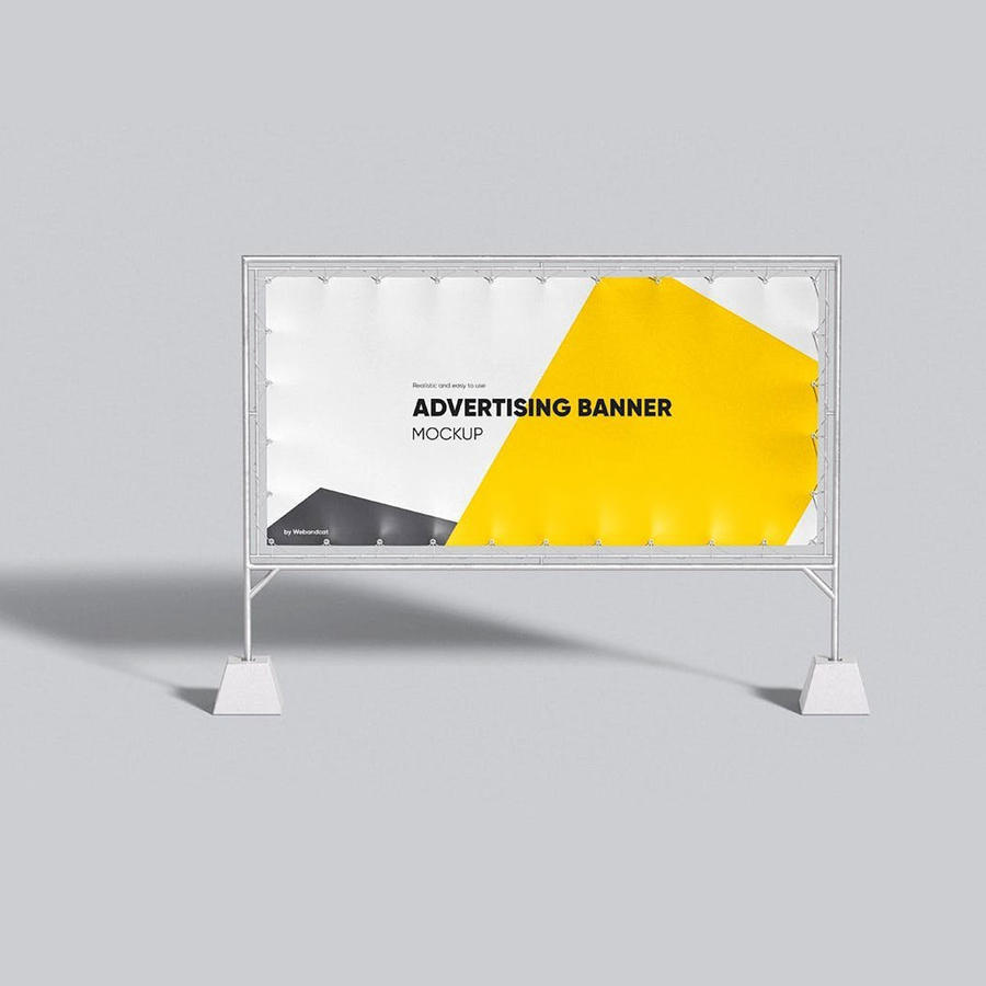 广告指示牌广告牌样机