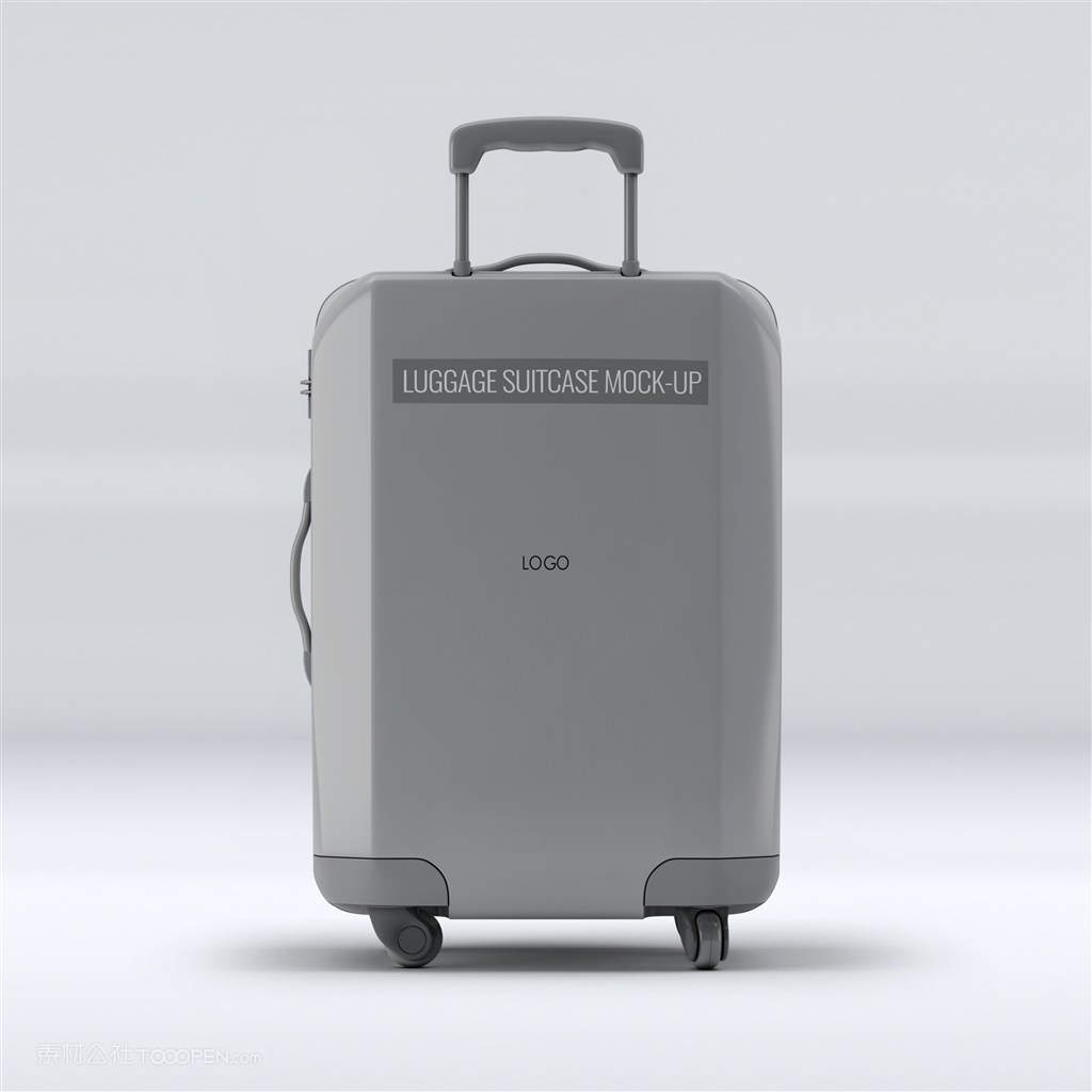拉杆行李箱样机模板