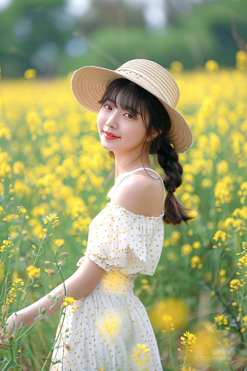 优美美女魅力时尚女性青春清纯年轻