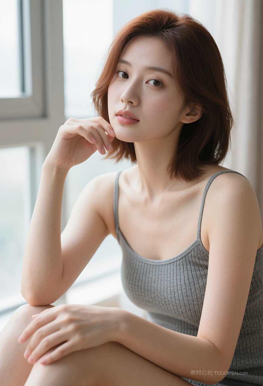 时尚少女迷人气质美女动人写真女性