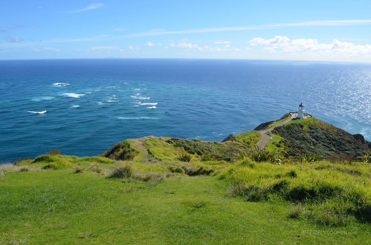 新西兰风景画雷加角