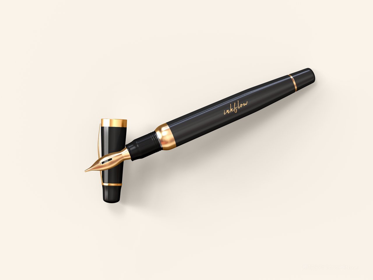 钢笔文具品牌样机