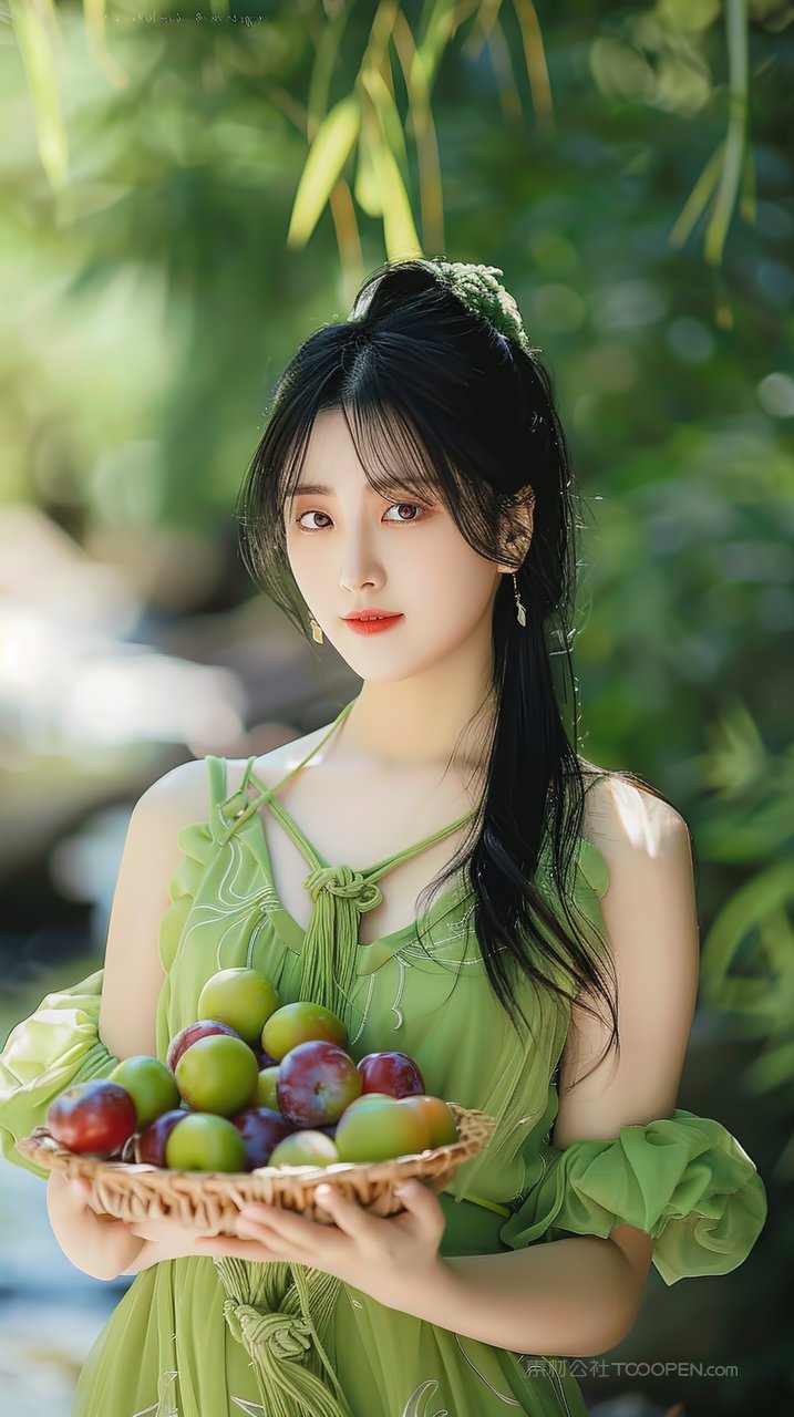 清纯模特写真美女少女甜美年轻