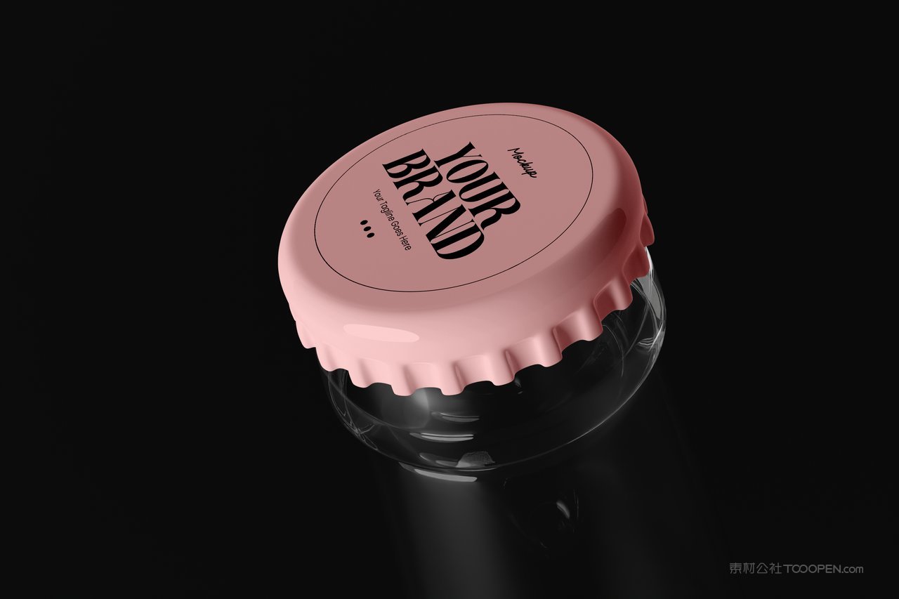 皇冠盖瓶设计样机