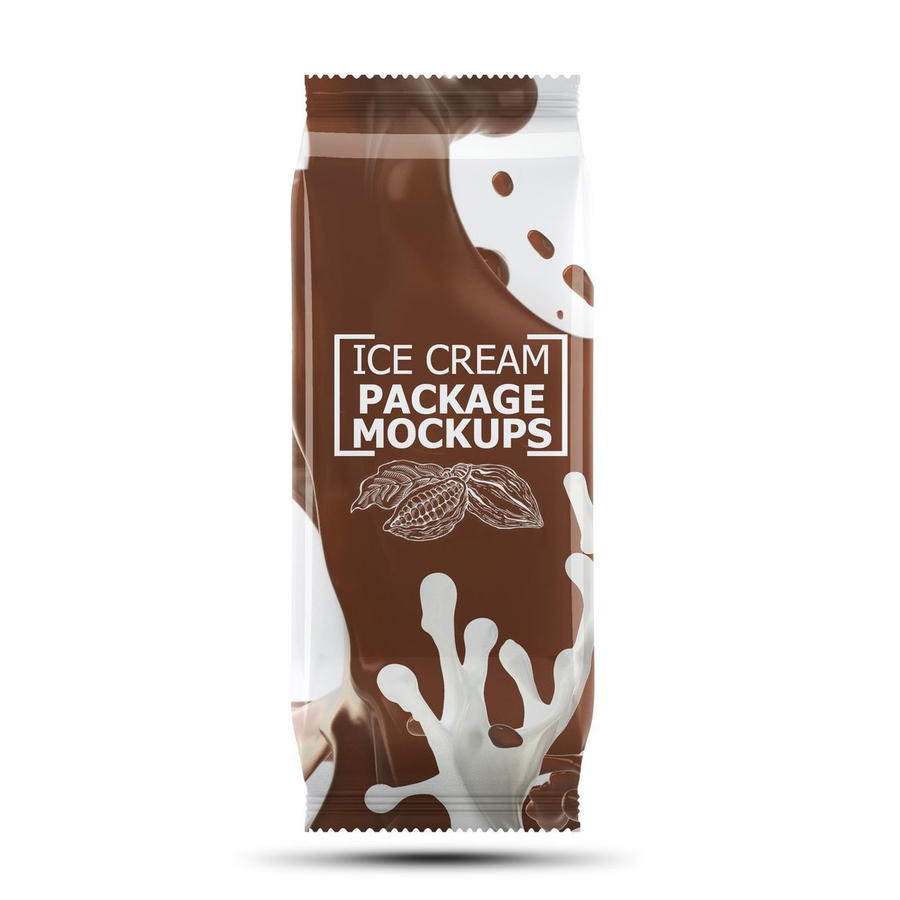 巧克力雪糕样机