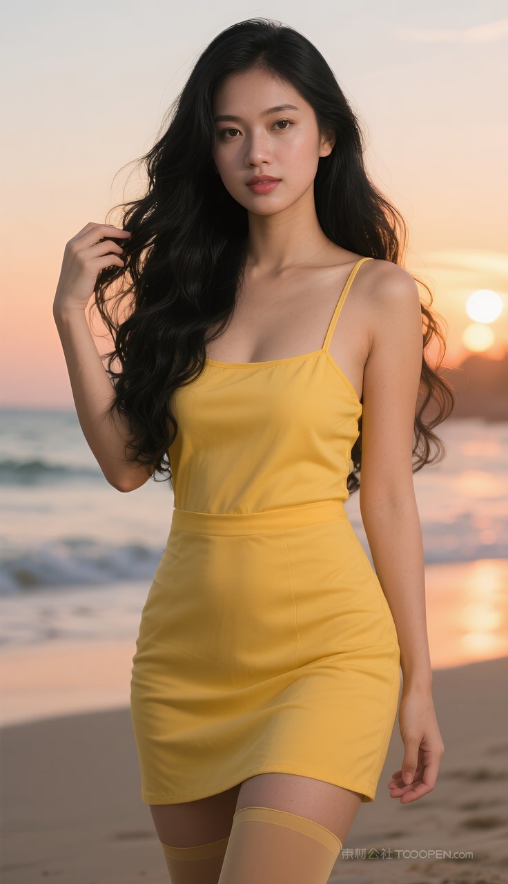 性感写真妩媚短裙丝袜美腿模特