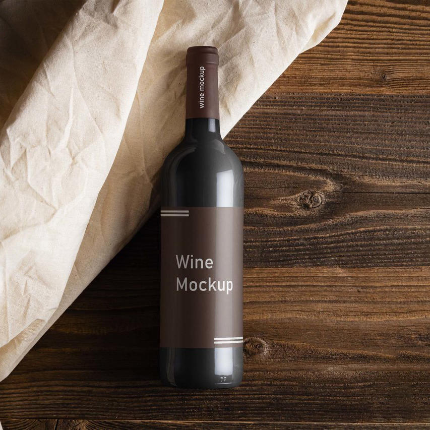 品牌红酒标签样机