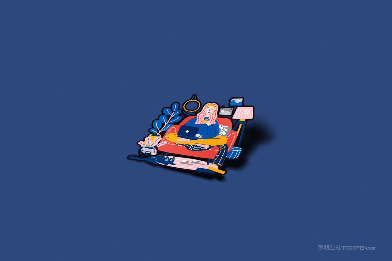 折纸品牌vi展示贴图一键样机