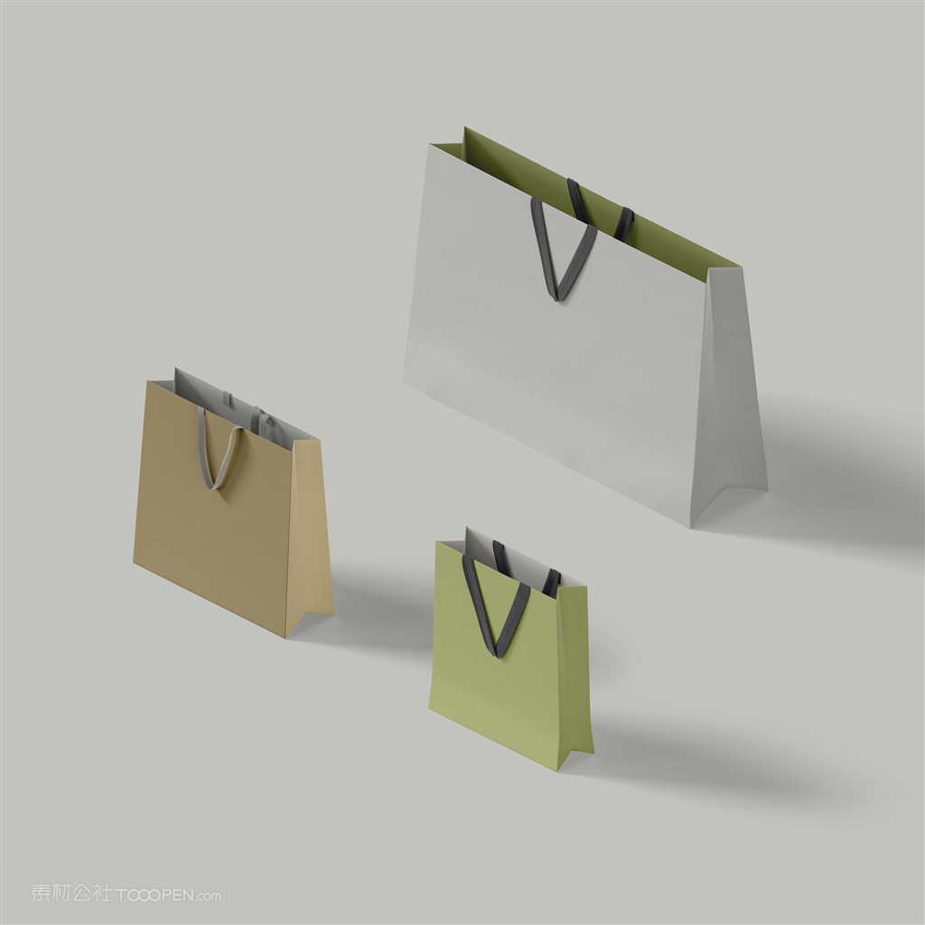 手提袋样机素材