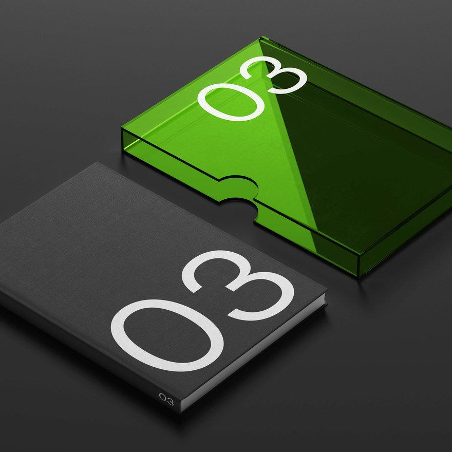 亚克力外壳精装书样机