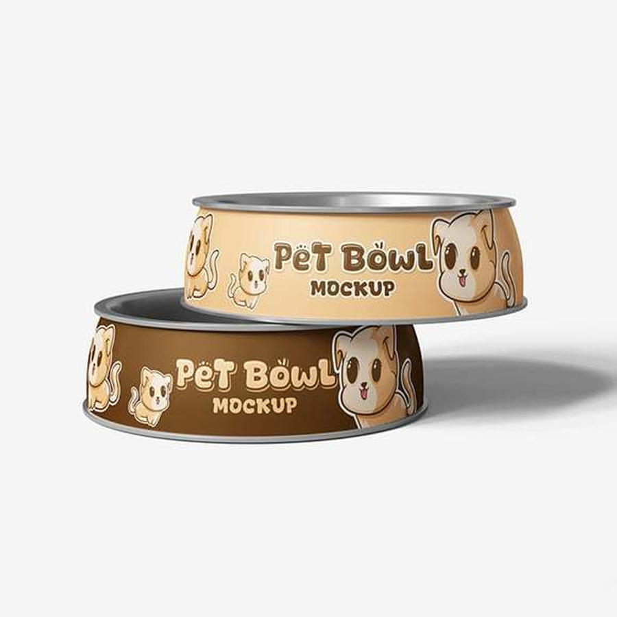 宠物喂食碗样机