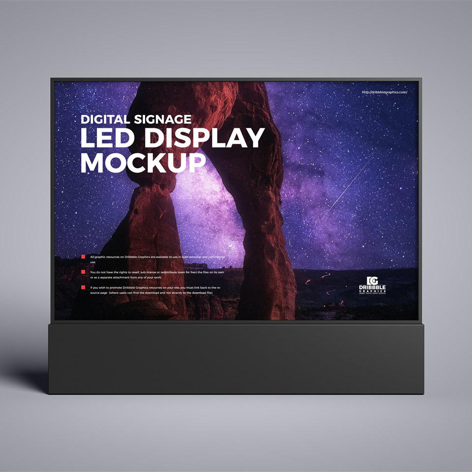 免费LED显示屏样机