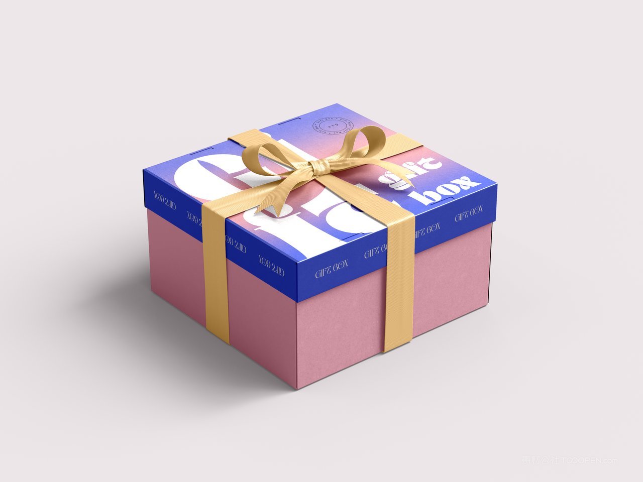礼品盒包装样机