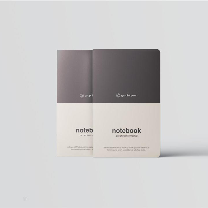 记事本封面样机