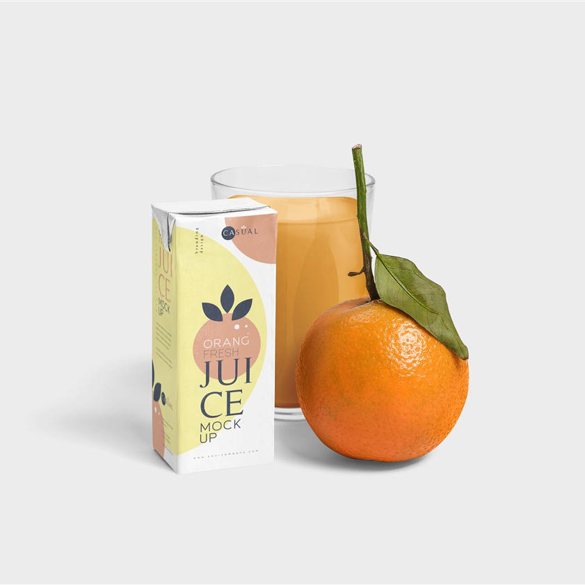 牛奶果汁饮料包装
