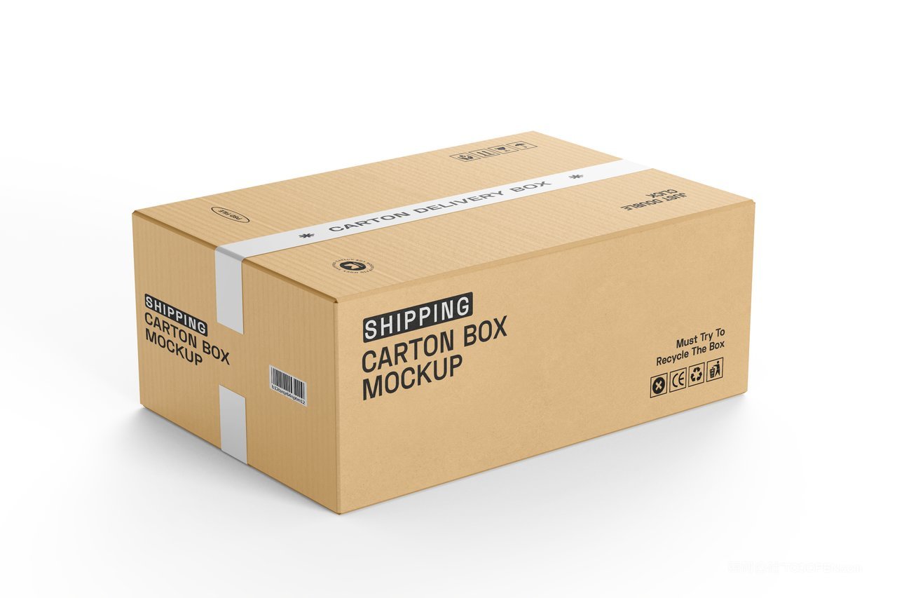 牛皮纸外箱纸箱样机