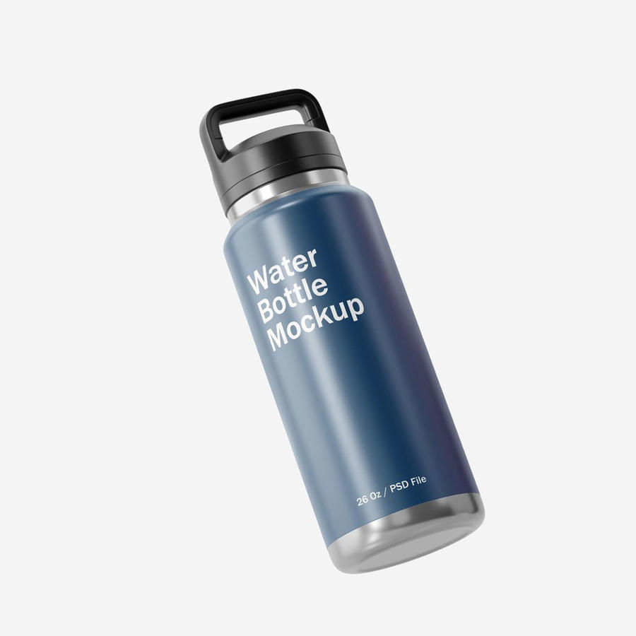 保温杯水杯样机