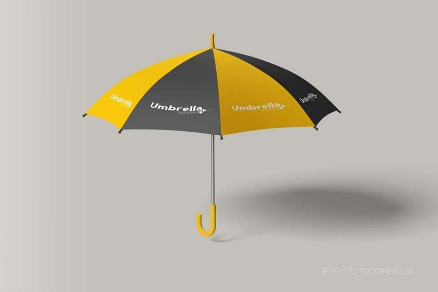 雨伞品牌标识样机