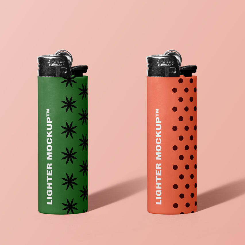 打火机贴图模型PSD素材