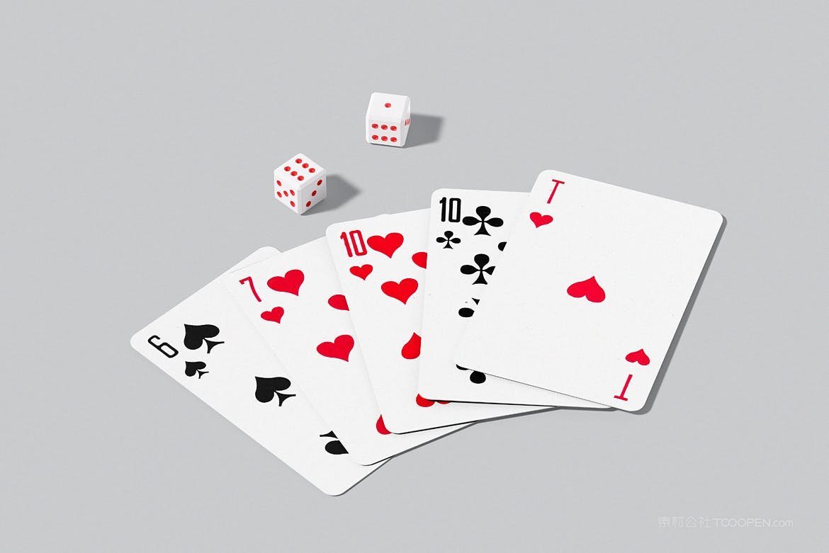 扑克牌设计vi样机