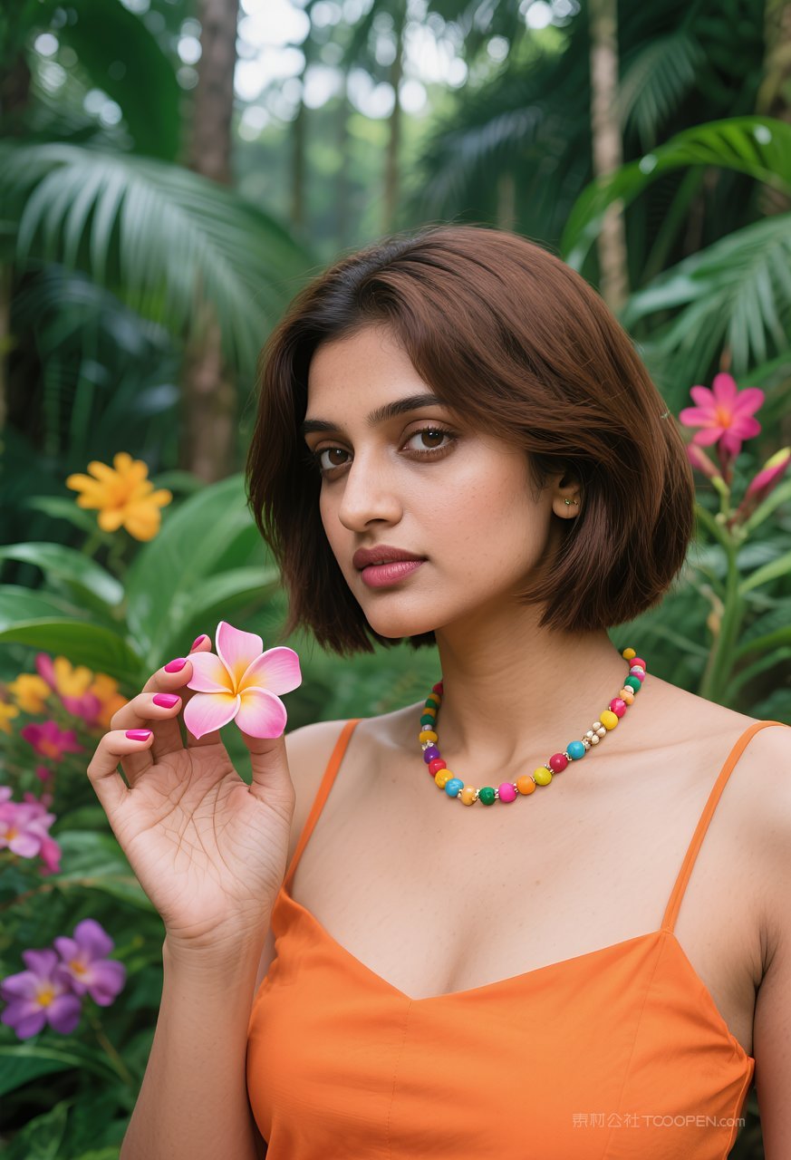 时尚写真迷人气质女性美女动人