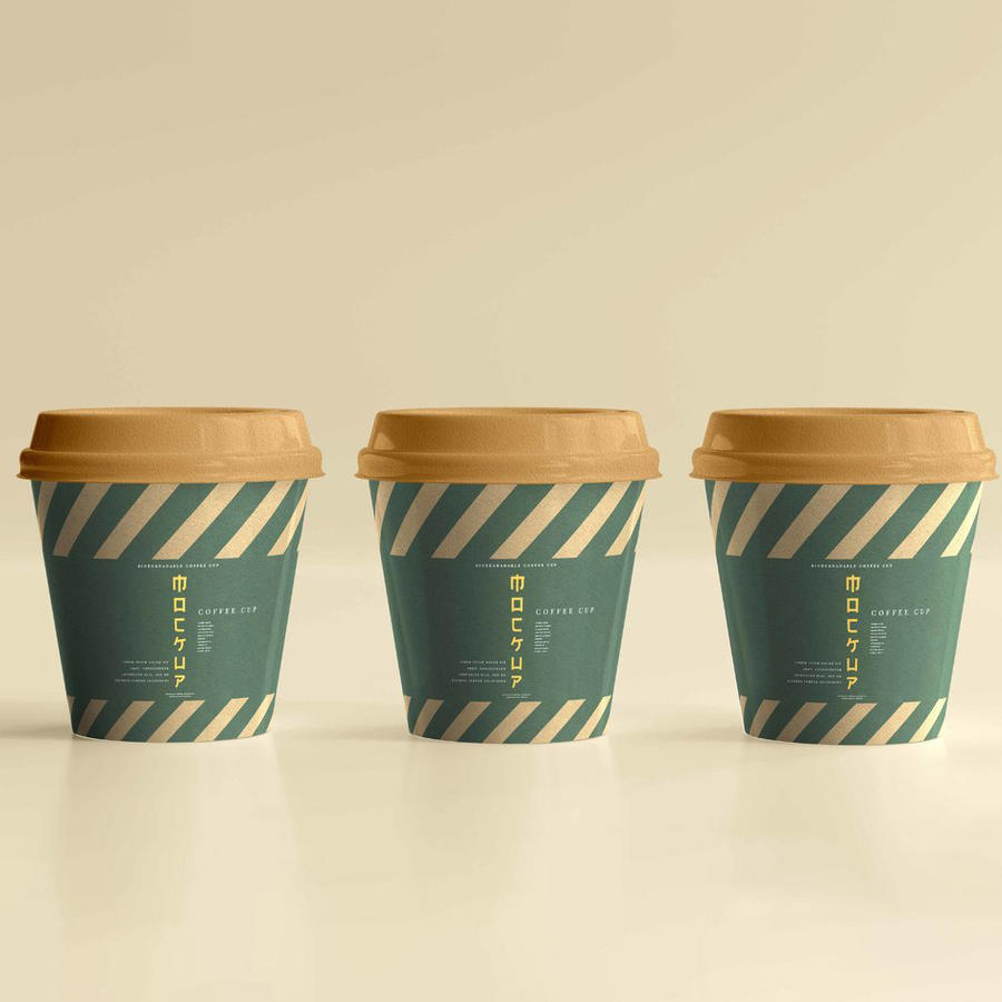 一次性咖啡杯样机