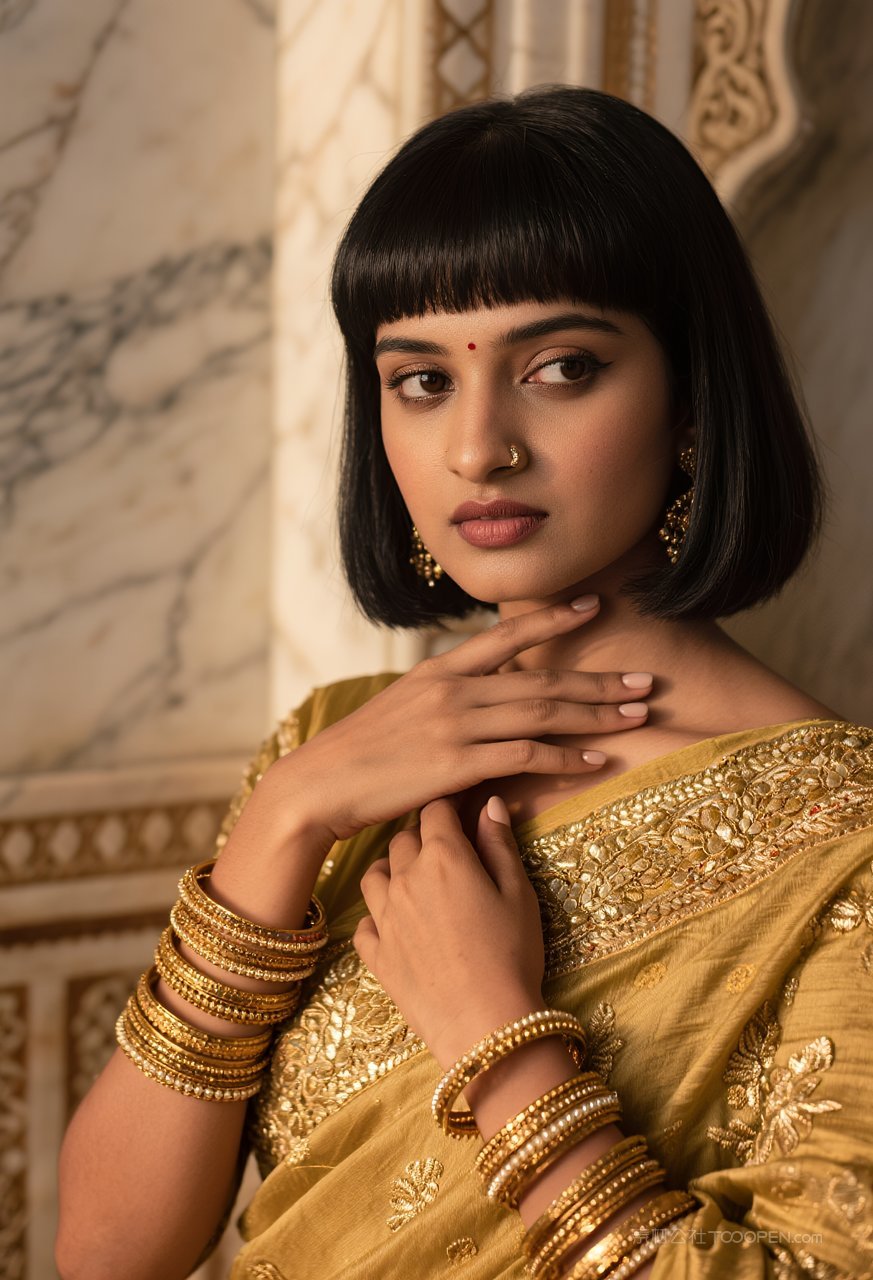 时尚动人美女少女迷人女性气质写真