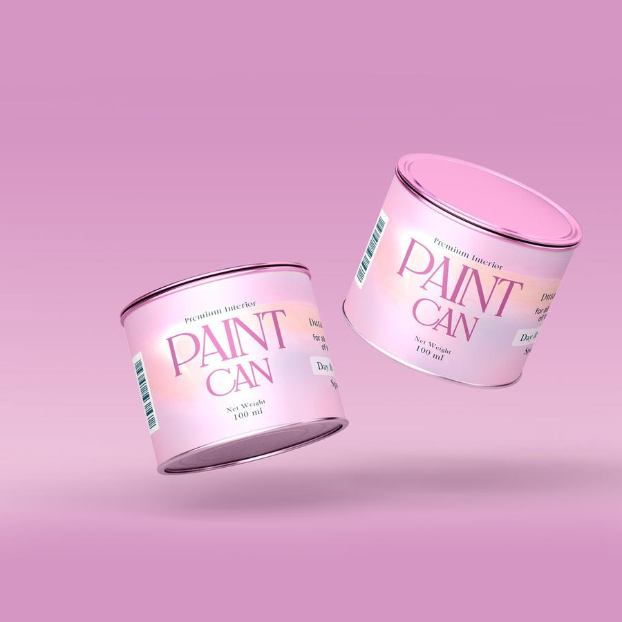 金属漆锡罐品牌样机