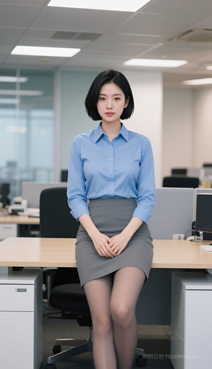 丝袜模特写真妩媚性感美腿短裙