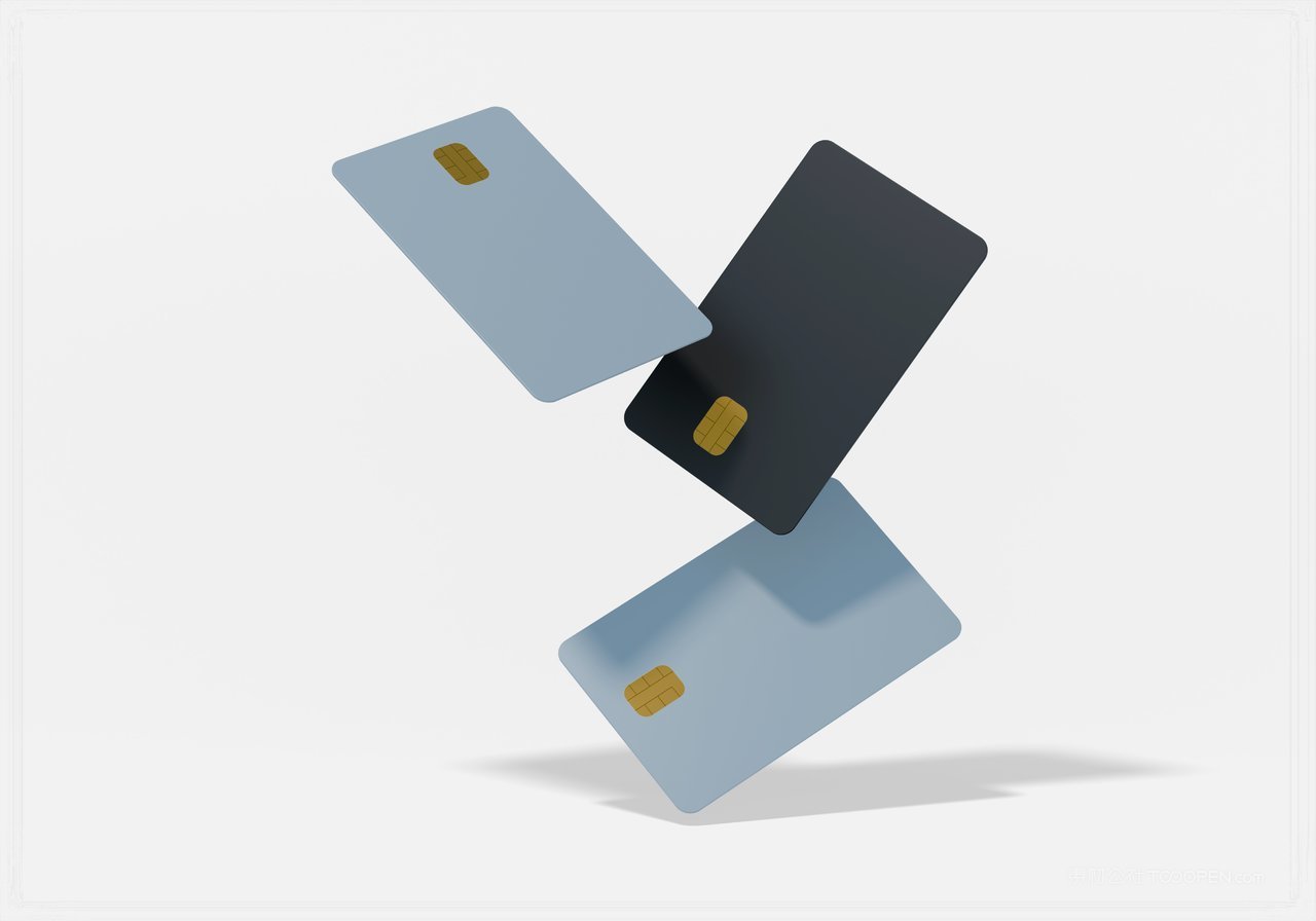 信用卡银行卡样机