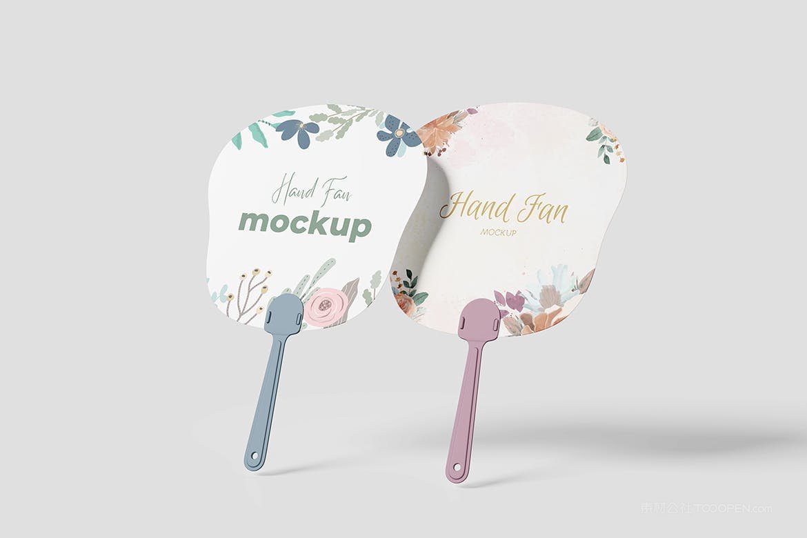 手扇图案样机