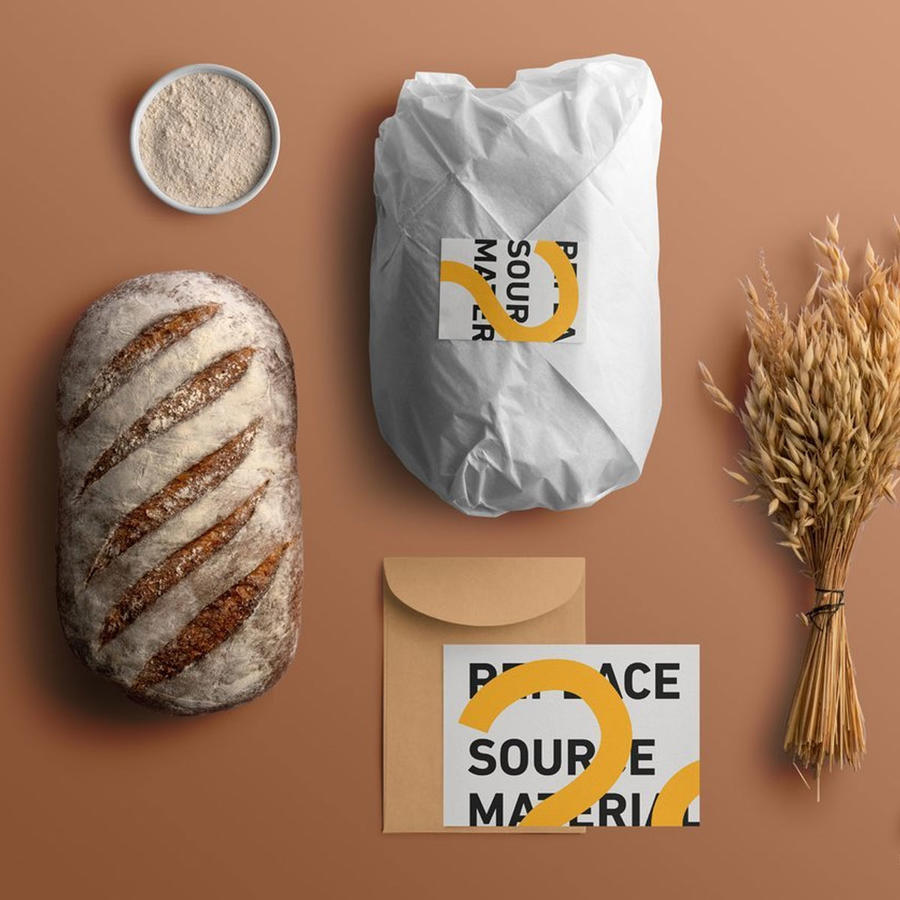 品牌西点店面包店品牌vi样机 (25)