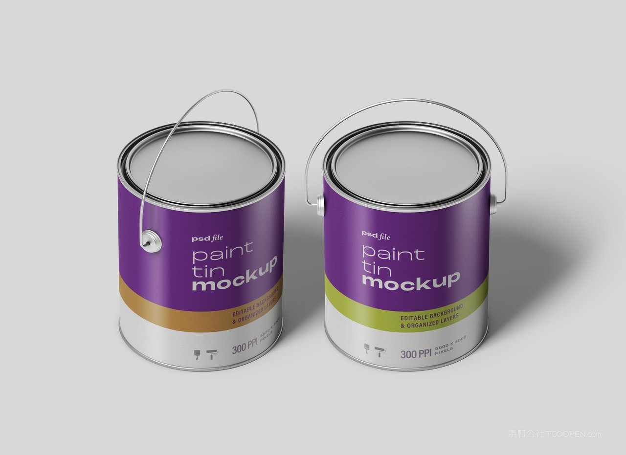 无气味油漆锡桶样机