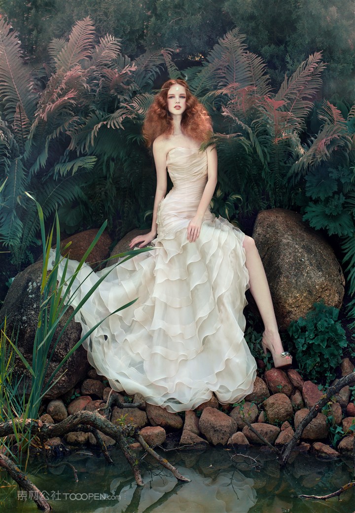 极品古典美女婚纱摄影图片超高清