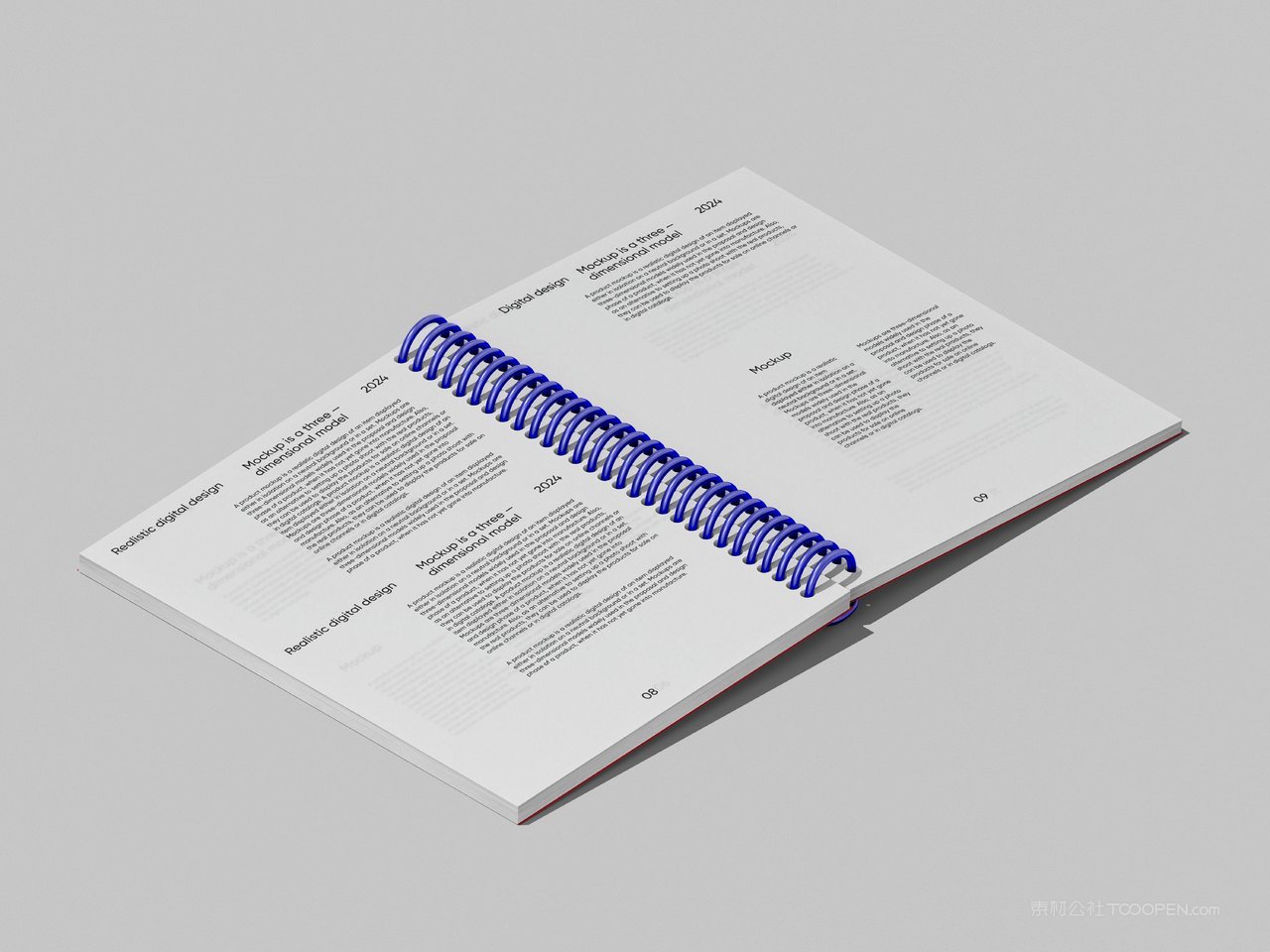 记事本笔记本样机