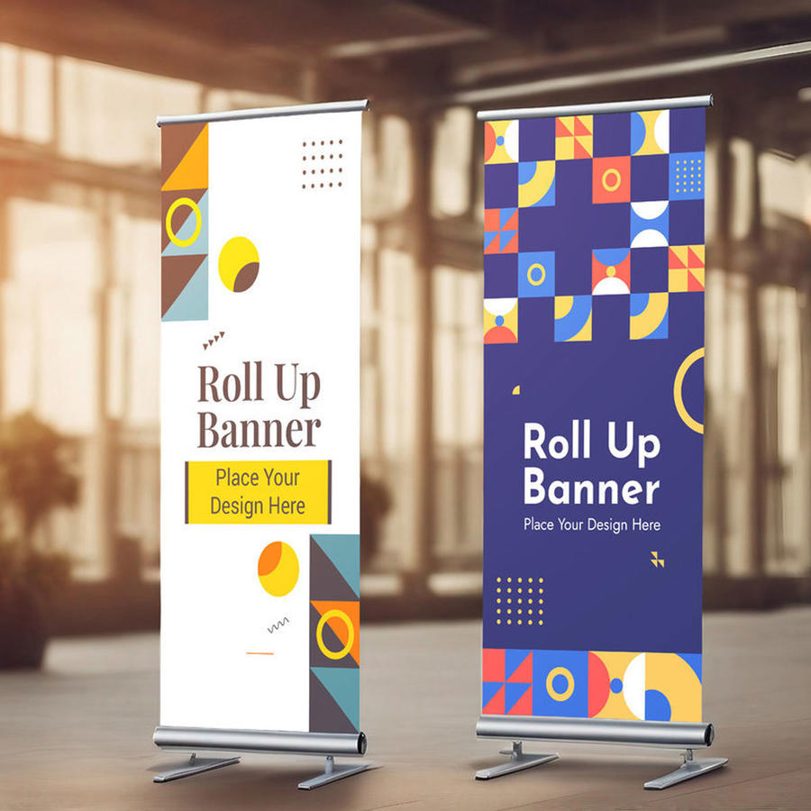 易拉宝设计样机