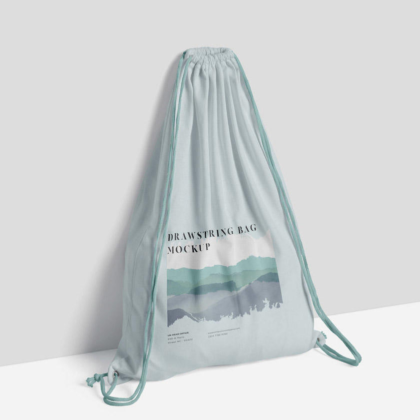 抽绳袋包装样机