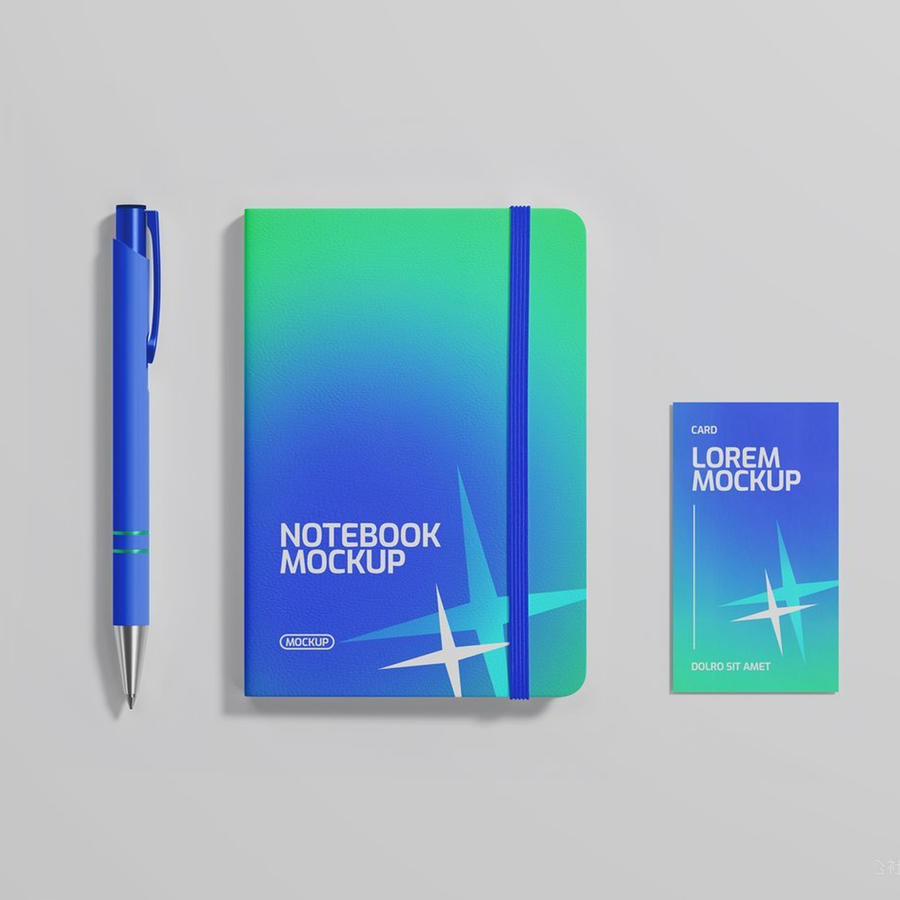 笔记本文具样机