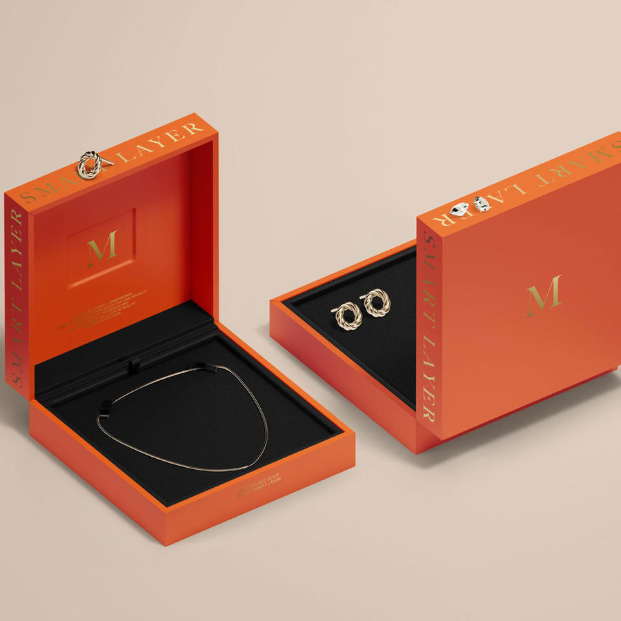 方形珠宝盒样机